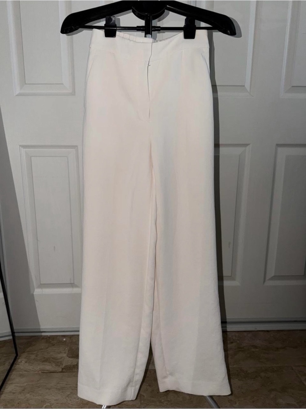 aritzia wide leg tailored trousers